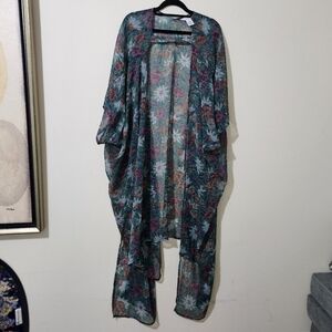 Lauren Conrad Patterned Ruana